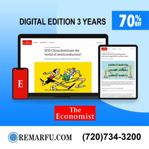 The Economist Digital 3-Year Subscription Save 70% Off