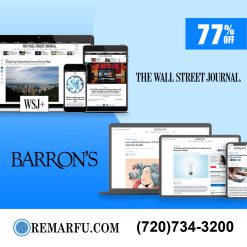 Barron's and The WSJ Digital Subscription 5-Year Bundle Package