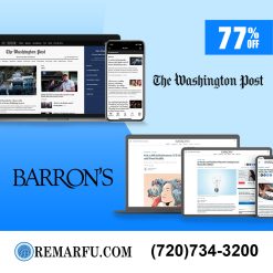 Barron's Newspaper and Washington Post Subscription for $129