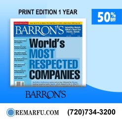 Barron's Print Edition Membership for 1 Year at 50% Off